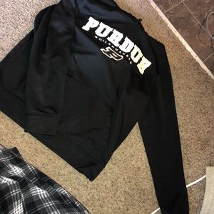Black Purdue Sweatshirt